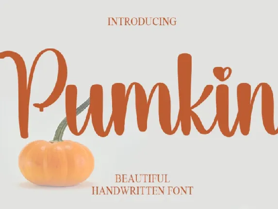 Pumkin font