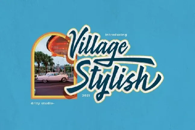 Village Stylish font