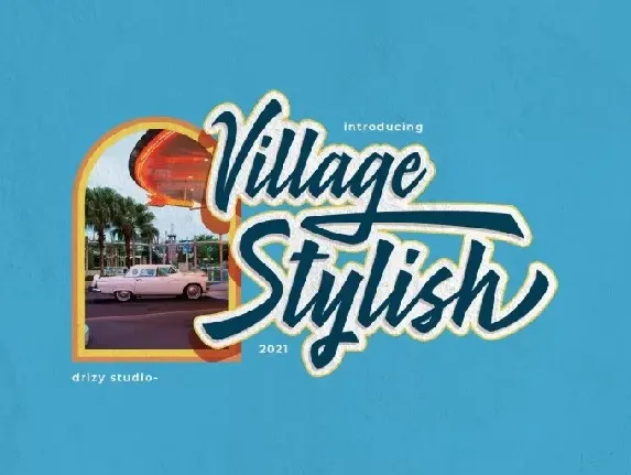 Village Stylish font