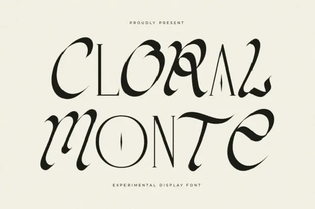 Cloral Monte font