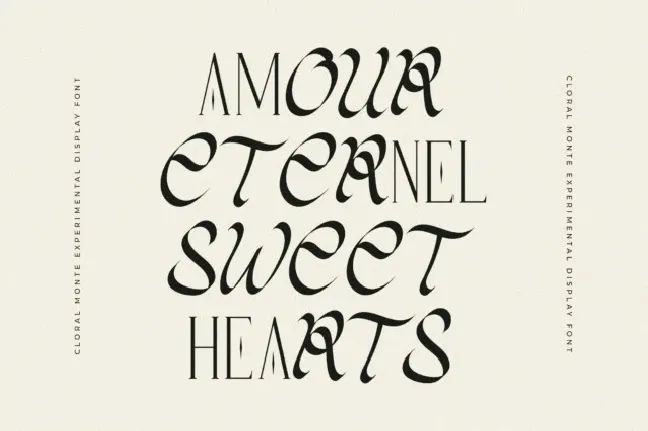 Cloral Monte font