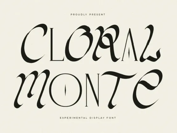 Cloral Monte font