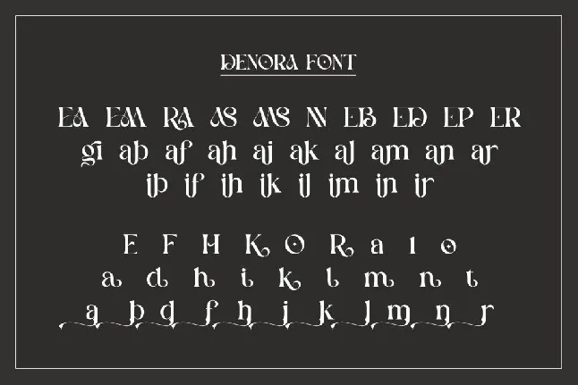 Denora font