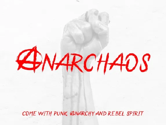 Anarchaos font