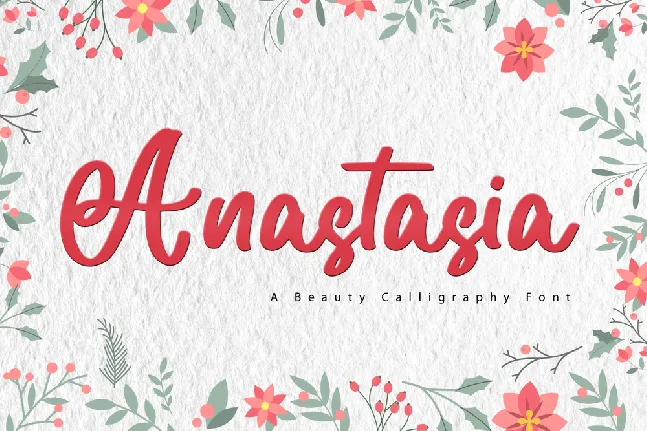 Anastasia font