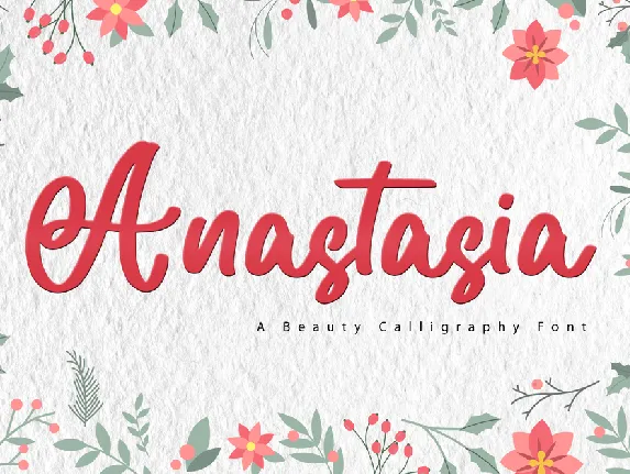 Anastasia font