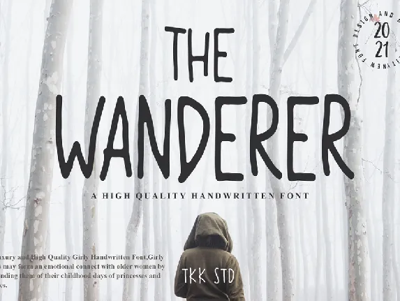 The Wanderer font