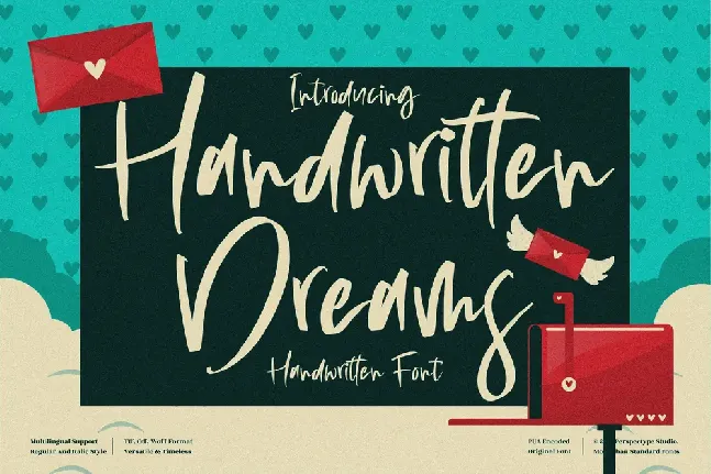 Handwritten Dreams font