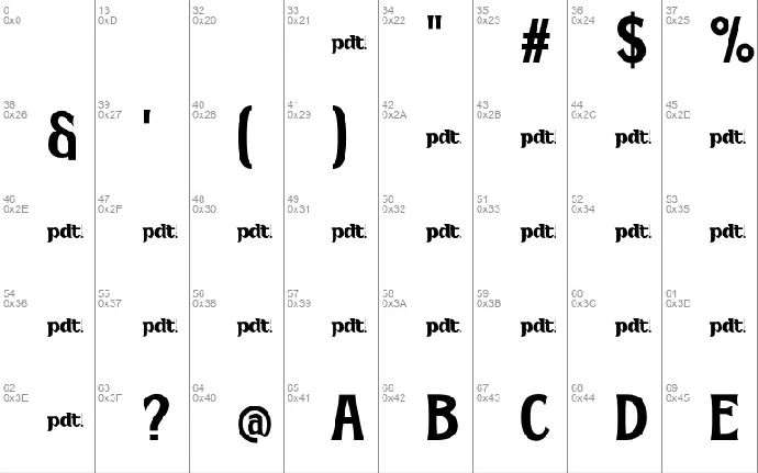 AKOODItrial font