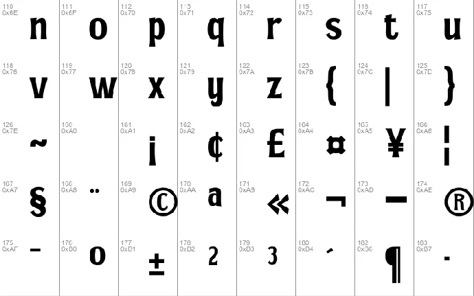 AKOODItrial font