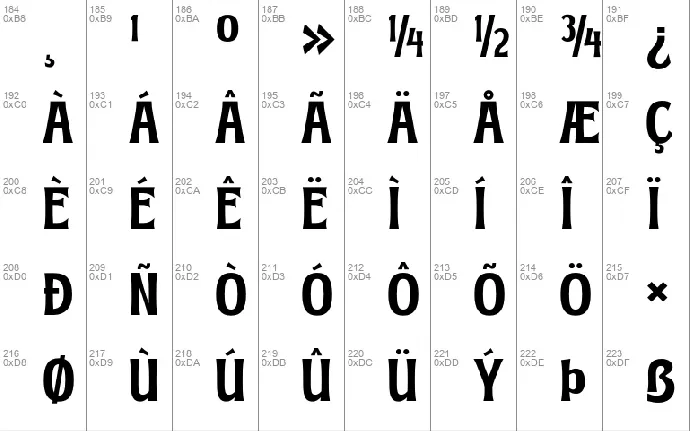 AKOODItrial font