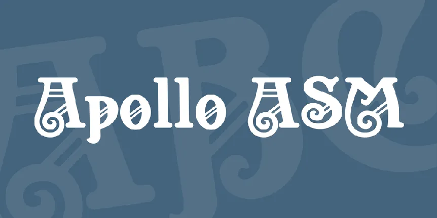 Apollo ASM font