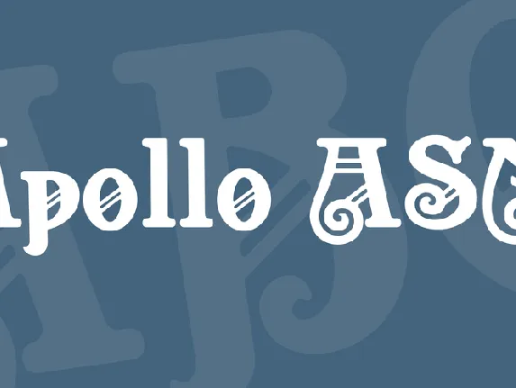 Apollo ASM font