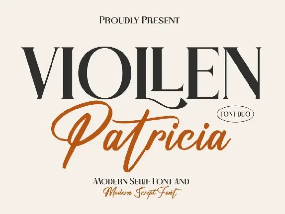 Viollen Patricia Duo font