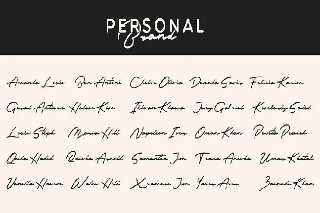 Retreat Signature font