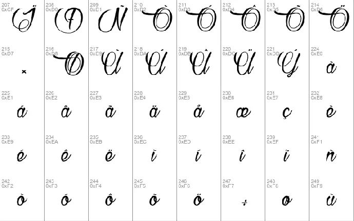 Raisin des Sables font