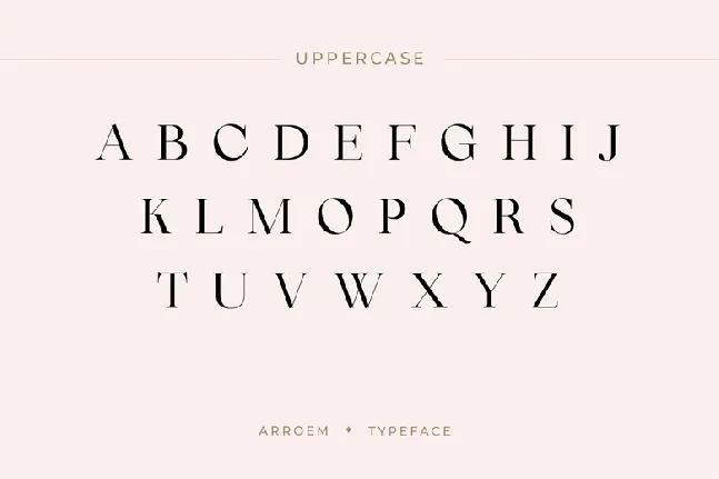 Arroem font