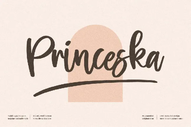 Princeska font