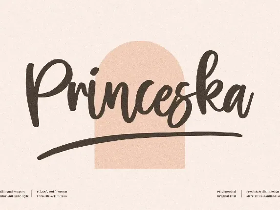 Princeska font