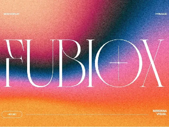 Fubiox - Demo Version font