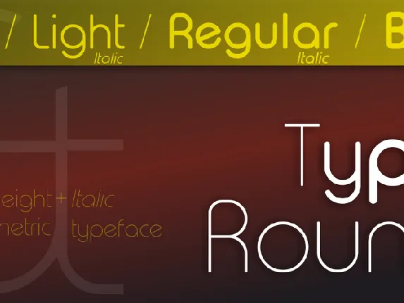 Typo Round font