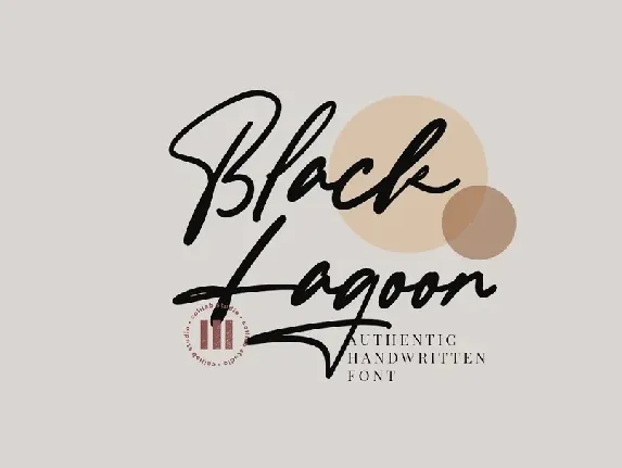 Black Lagoon font