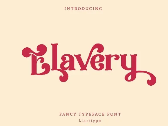 Elvery font