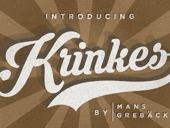 Krinkes Free Download font