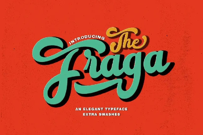 Fraga Script font