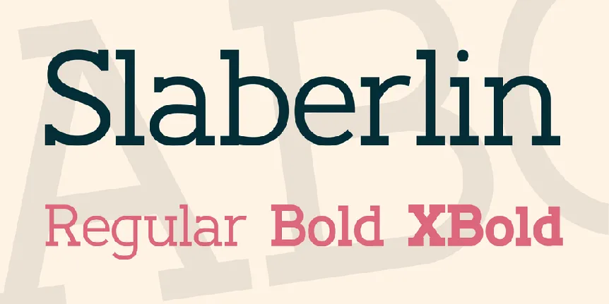 Slaberlin font