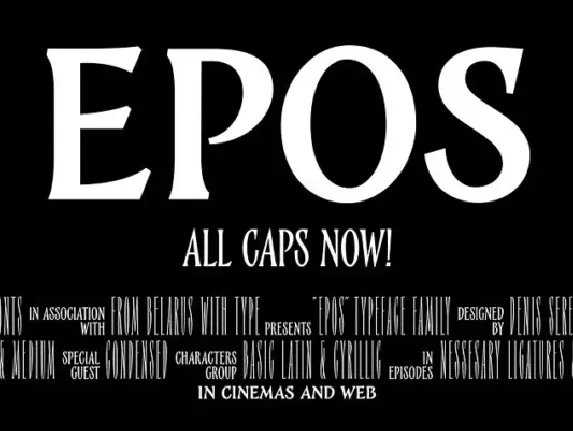 Epos font