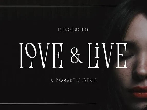 Love & Live Typeface font