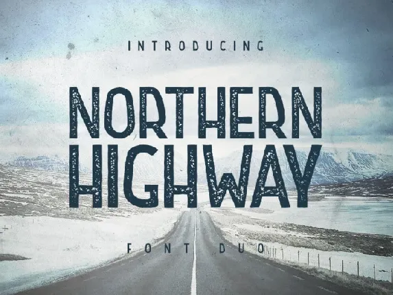 Northern Highway – Duo font