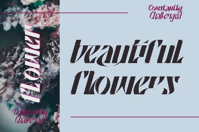 Constantly Challenged Demo font