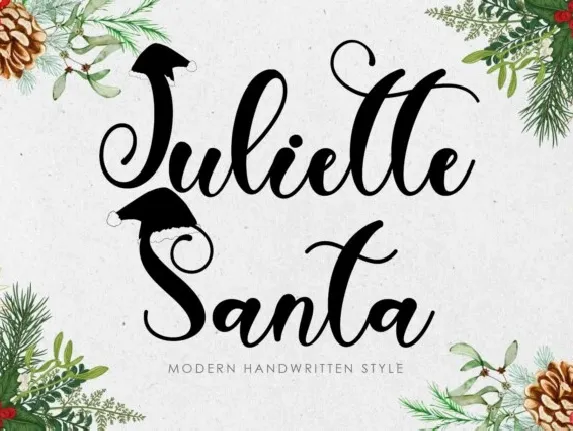 Juliette Santa font