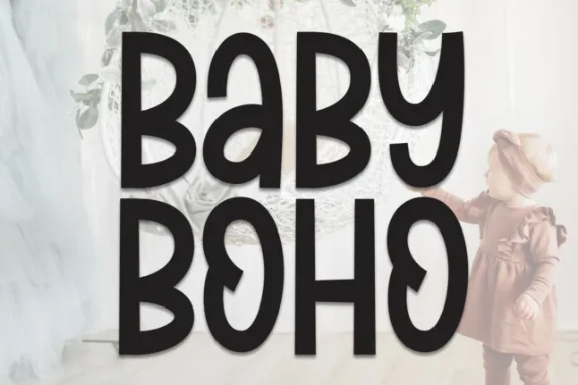 Baby Boho Display font