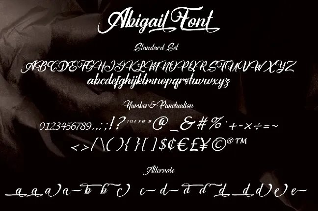 Abigail font