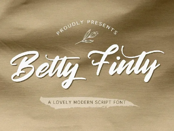 Betty Finty font