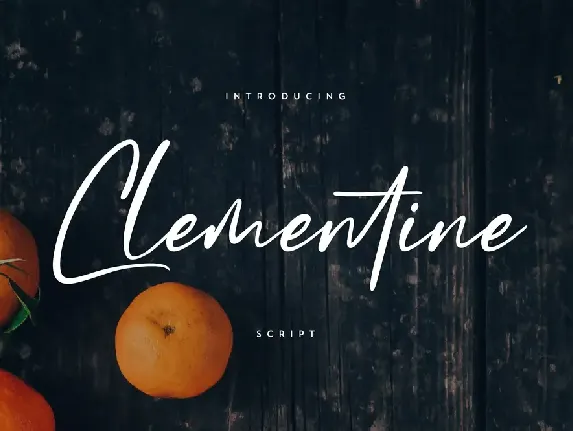 Clementine font