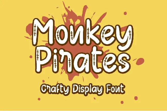 Monkey Pirates font