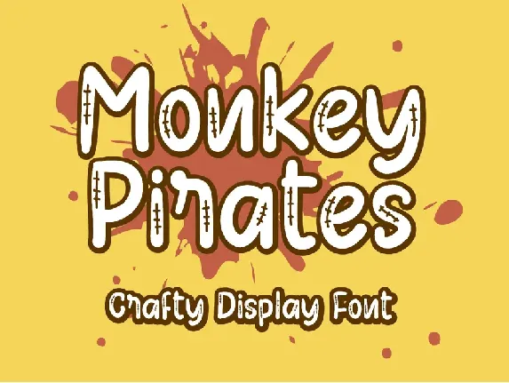 Monkey Pirates font