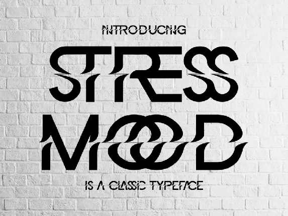 STRESS MOOD DEMO font