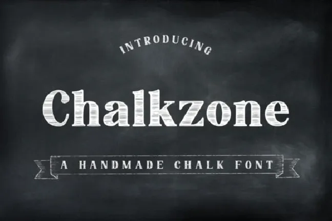 Chalkzone font