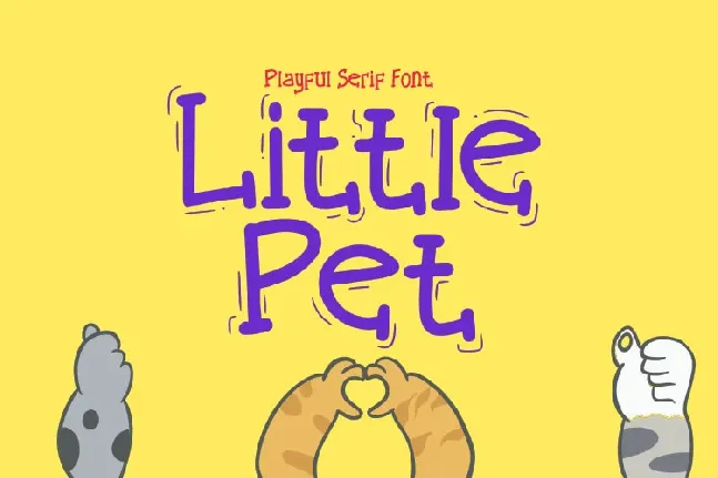 Little Pet font