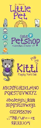 Little Pet font