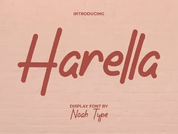 Harella font