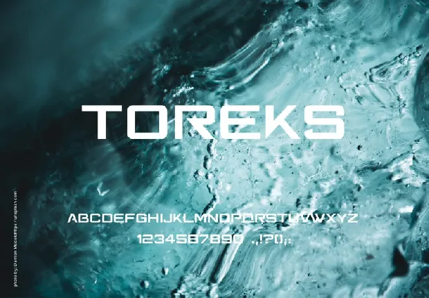 Toreks font