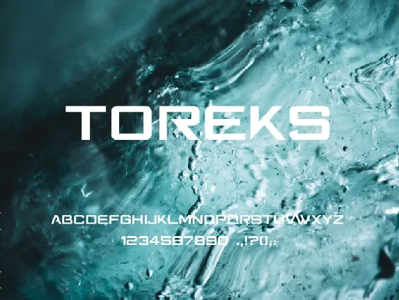 Toreks font