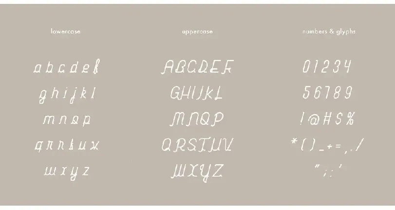 Habitual Typeface font