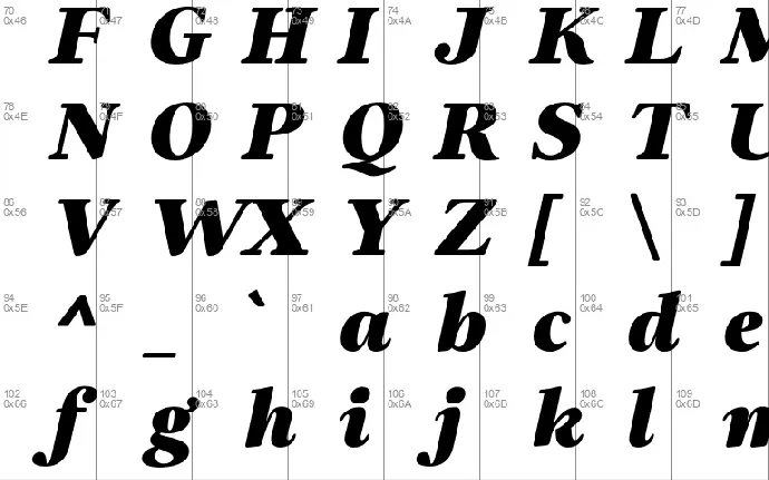 Elgraine font